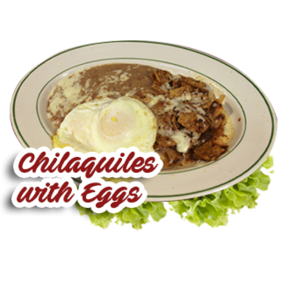 Huevo con Chilaquiles